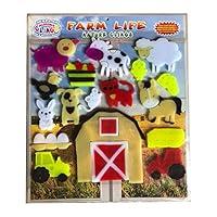 Algopix Similar Product 10 - JesPlay Farm Life Thick Gel Clings 