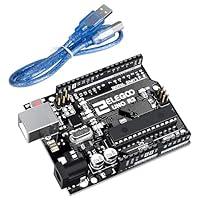 Algopix Similar Product 8 - ELEGOO UNO R3 Board ATmega328P with USB