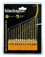 Algopix Similar Product 15 - 13 Piece Titanium Coated Hex Drill Bit