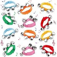 Algopix Similar Product 4 - POPLAY Band Wrist Bells12 PCS Hand