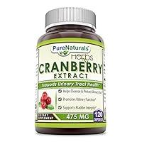 Algopix Similar Product 4 - Pure Naturals Cranberry Extract 475 mg