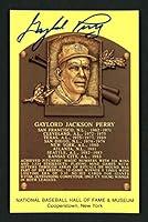 Algopix Similar Product 3 - Gaylord Perry Autographed HOF Plaque