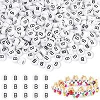 Algopix Similar Product 11 - Yholin 1500pcs Letter Beads Letter B