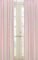 Algopix Similar Product 9 - Pink and Green Jungle Friends Stripe