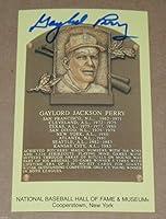 Algopix Similar Product 10 - GAYLORD PERRY SIGNED MLB HALL OF FAME