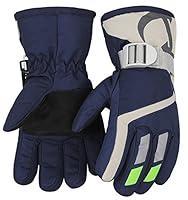 Algopix Similar Product 14 - Kids Winter Warm WaterResistant Gloves