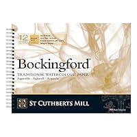 Algopix Similar Product 18 - Bockingford Pad  SPIRAL  12x16in 