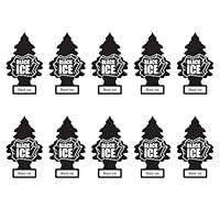 Algopix Similar Product 11 - Little Trees Car Freshener Black Ice