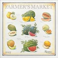 Algopix Similar Product 1 - Farmer's Market 2025 Wall Calendar