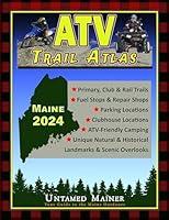 Algopix Similar Product 18 - 2024 Maine ATV Trail Map Atlas