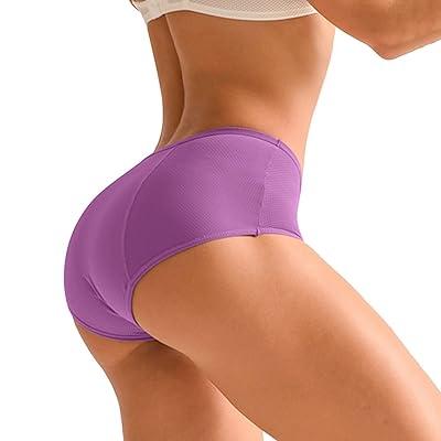 Best Deal for Womens Underwear Thong Cotton Stretchy Leak Proof