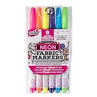 Algopix Similar Product 13 - Tulip Permanent Nontoxic Fabric Markers