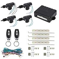 Algopix Similar Product 13 - X AUTOHAUX 4 Doors Central Lock Locking