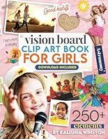 Algopix Similar Product 1 - Vision Board Clip Art Book for Girls