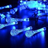 Algopix Similar Product 1 - EONSMN Solar Droplet String Lights 30