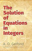 Algopix Similar Product 5 - The Solution of Equations in Integers