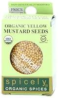 Algopix Similar Product 7 - Spicely Organic Mustard Seeds Yellow