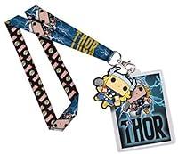 Algopix Similar Product 15 - Funko Lanyard: Marvel Thor Toy Figures