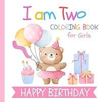 Algopix Similar Product 16 - I am Two Birthday Coloring Book for