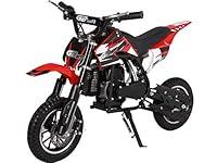 Algopix Similar Product 15 - MotoTec 49cc GB Dirt Bike in Red