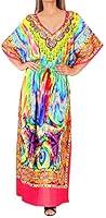 Algopix Similar Product 12 - LA LEELA Womens Plus Size Kaftan