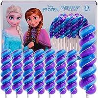 Algopix Similar Product 3 - Disney Frozen Swirl Lollipops 20pk