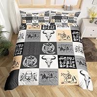 Algopix Similar Product 1 - Western Cowboy Bedding Set King