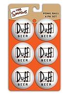 Algopix Similar Product 12 - Fox Simpsons Duff Logos 6Piece Ping