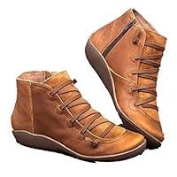 Algopix Similar Product 2 - Ankle Boots for Women No HeelWomens