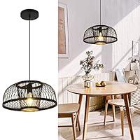 Algopix Similar Product 9 - Aeyee Bamboo Pendant Light Fixture 1