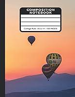 Algopix Similar Product 4 - Composition Notebook Hot Air Balloons