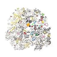 Algopix Similar Product 20 - 100 Assorted Floating Locket Charms