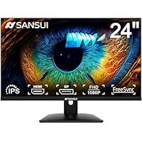 Algopix Similar Product 11 - SANSUI Computer Monitor 24 inch IPS