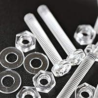Algopix Similar Product 8 - Pack of 60 Transparent Clear Plastic
