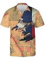 Algopix Similar Product 10 - HEARTZZ Hawaiian Shirt for Men Printed