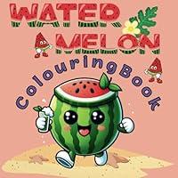 Algopix Similar Product 6 - Watermelon Colouring Book with 43