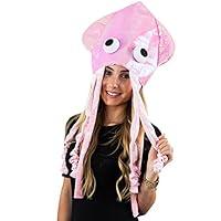 Algopix Similar Product 2 - Squid Hat  Funny Fun and Crazy Hats in