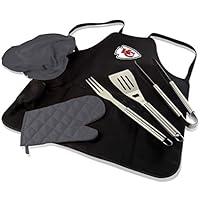 Algopix Similar Product 12 - NFL BBQ Apron Tote Pro Kansas City