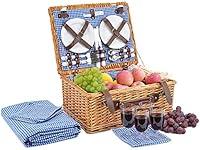 Algopix Similar Product 15 - Picnic Basket for 4 Person  Picnic