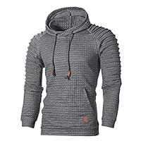 Algopix Similar Product 5 - YOCheerful Plus Size Men Hoodie Hoody