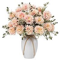 Algopix Similar Product 15 - LESING Artificial Flowers in Vase Silk