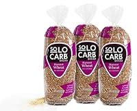 Algopix Similar Product 3 - SoLo Carb Bread Harvest Wheat 3 Loaves