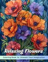 Algopix Similar Product 10 - Relaxing Flowers Coloring Book