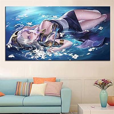 DIY 5D Diamond Painting Anime by Number Kits Full Drills for Adults, Cross  Stitch Crystal Rhinestone Embroidery Pictures Arts Craft for Home Wall