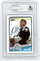 Algopix Similar Product 6 - Bo Jackson 1988 Topps Autograph Rookie