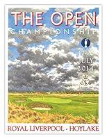 Algopix Similar Product 3 - 2014 Open Championship Poster by Lee