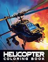 Algopix Similar Product 19 - Helicopter Coloring Book for Adults