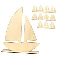 Algopix Similar Product 11 - Gogogmee 12pcs Sailing Painting Blank