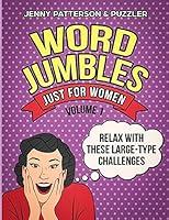 Algopix Similar Product 11 - WORD JUMBLES JUST FOR WOMEN RELAX WITH