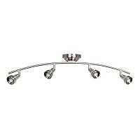 Algopix Similar Product 13 - Hampton Bay Kelso 3 ft 4Light Satin